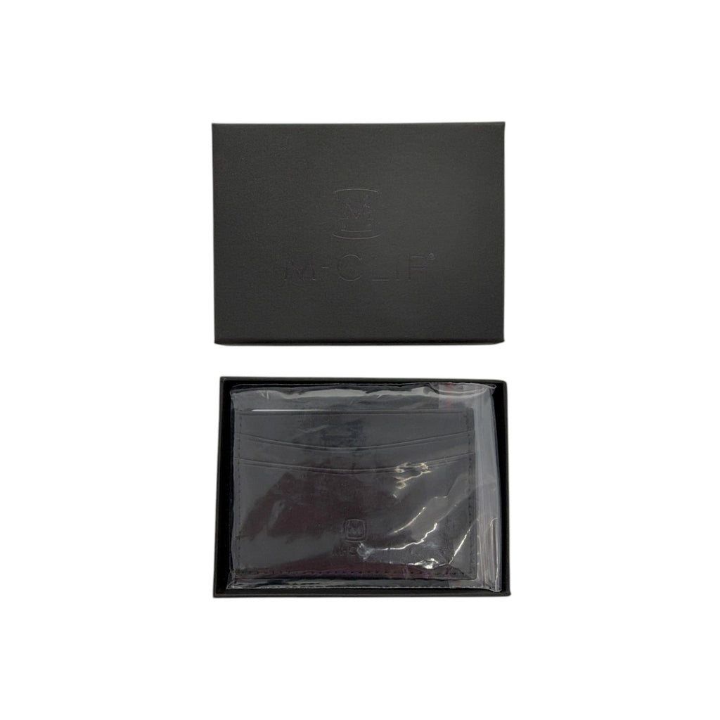 M-CLIP Leather RFID Case Horizontal in Black M-Clip
