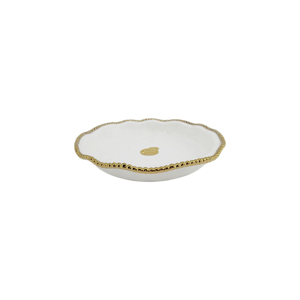 PAMPA BAY Golden Salerno 10" Pie Dish Pampa Bay