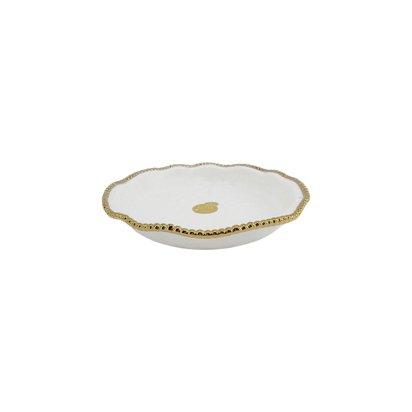 PAMPA BAY Golden Salerno 10" Pie Dish Pampa Bay