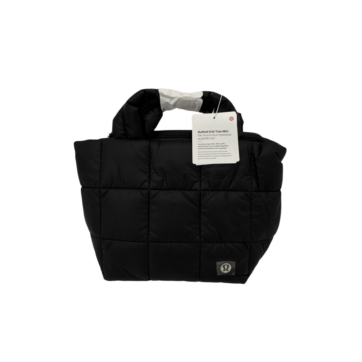 LULULEMON Quilted Grid Tote Bag Mini 5L
