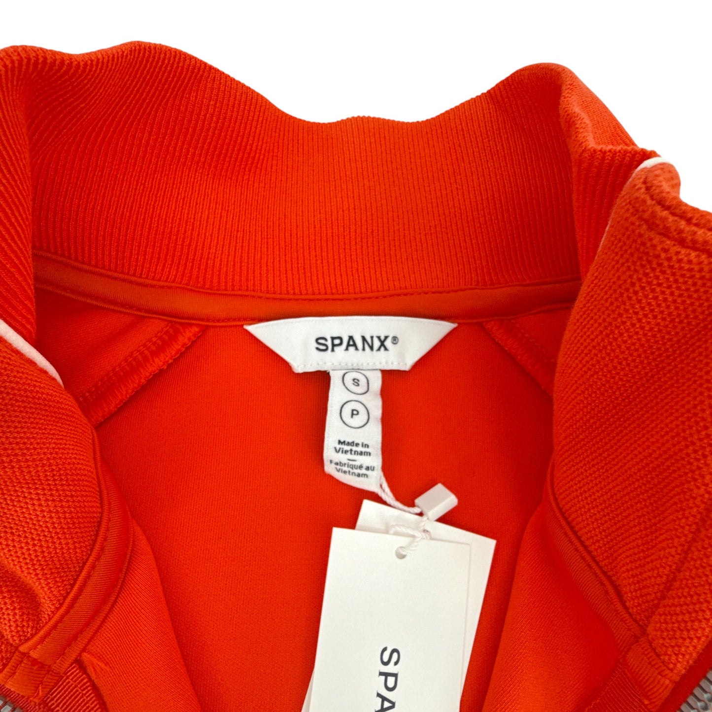 SPANX AirEssentials® Pique Full Zip Track Jacket in Poppy S