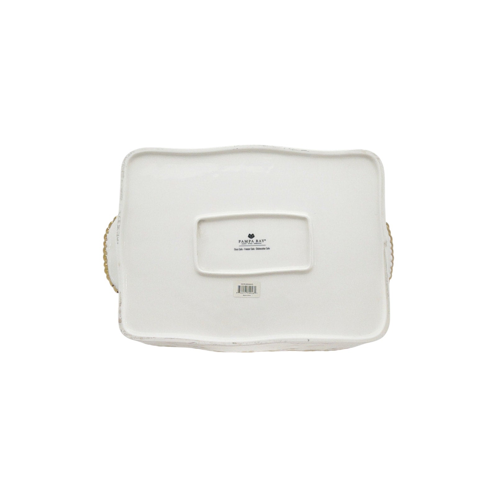 PAMPA BAY Golden Salerno 11" X 9" Rectangular Baking Dish Pampa Bay