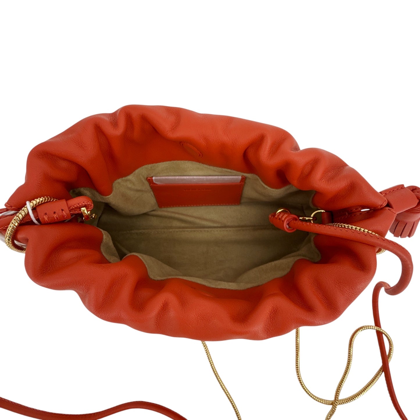 VERONICA BEARD Stash Bag Small in Persimmon