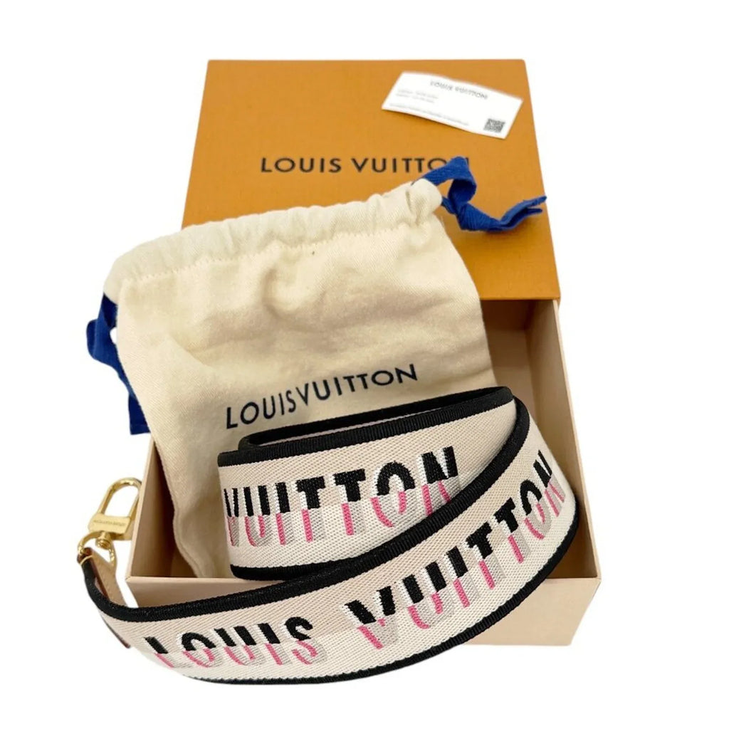 LOUIS VUITTON Jacquard Bandouliere Shoulder Strap - flyKAMP