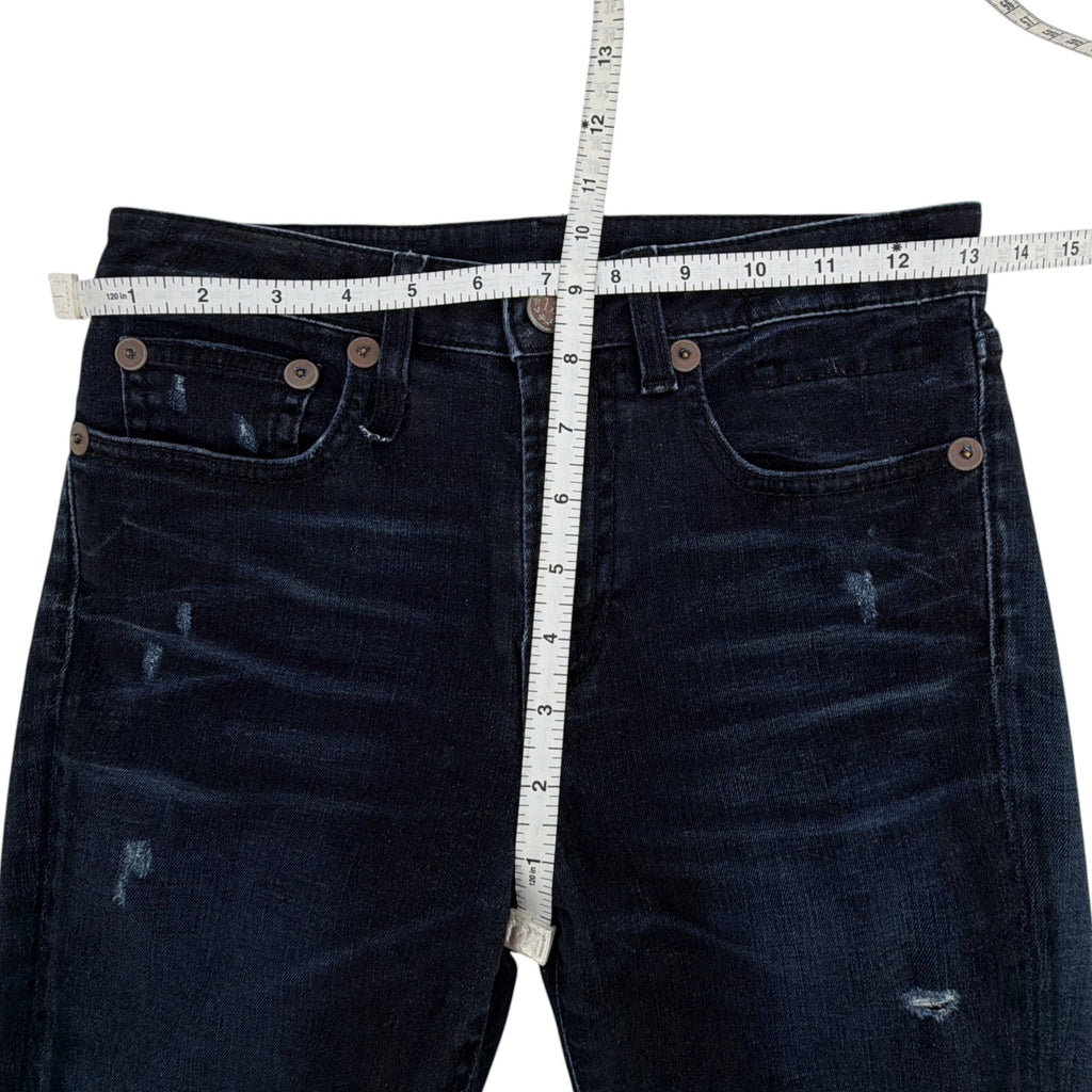 R13 Kick Fit Jeans in Black Velvet 25 R13