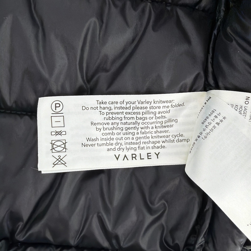 VARLEY Montrose Zip Through Jacket in Black XS Varley