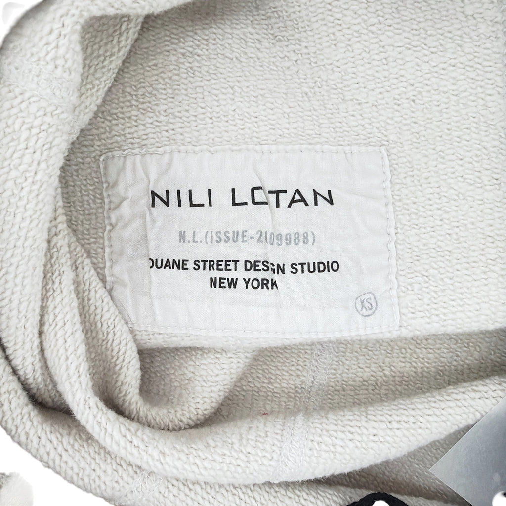 NILI LOTAN SF Sweatpant in Chalk XS Nili Lotan