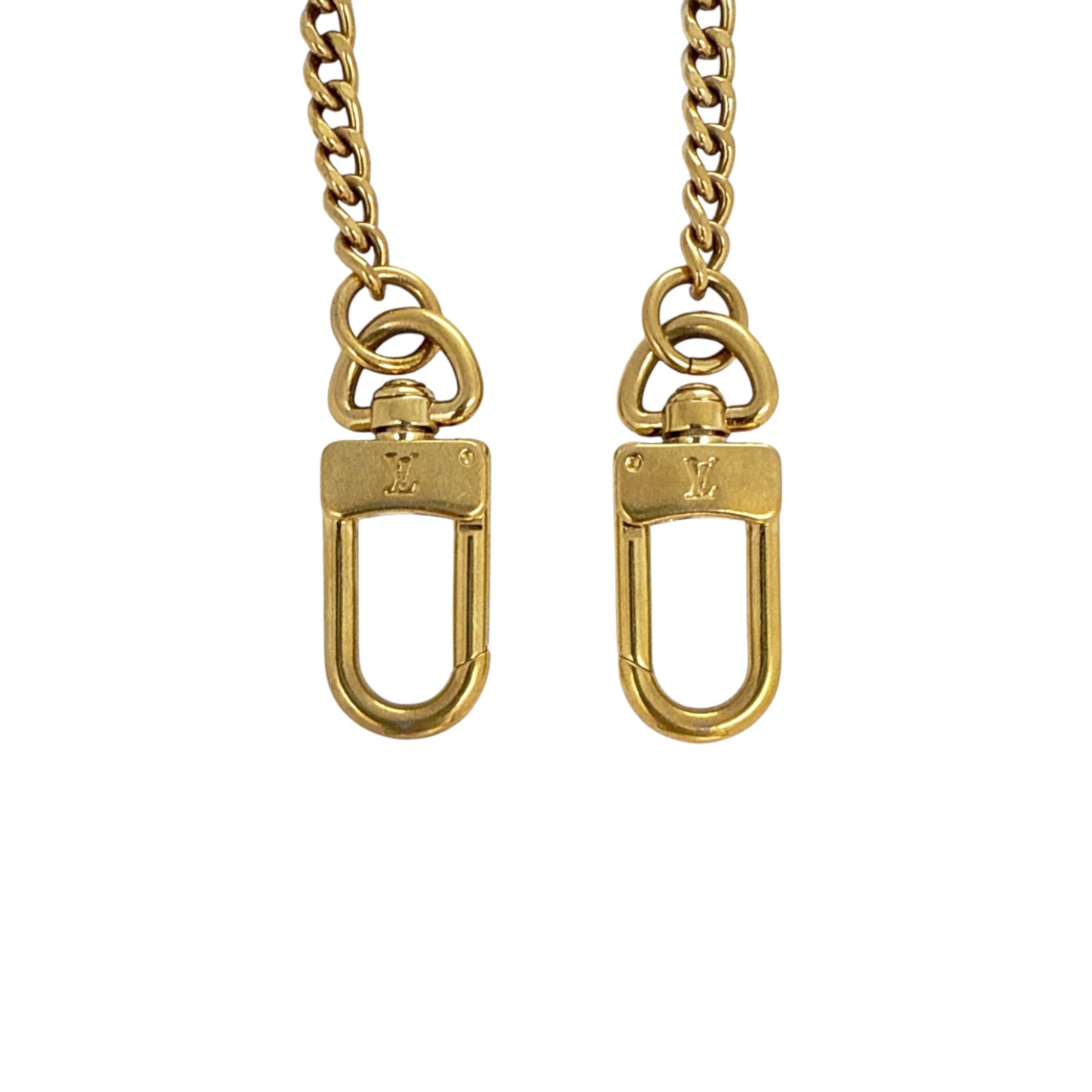 LOUIS VUITTON Chain Strap in Gold