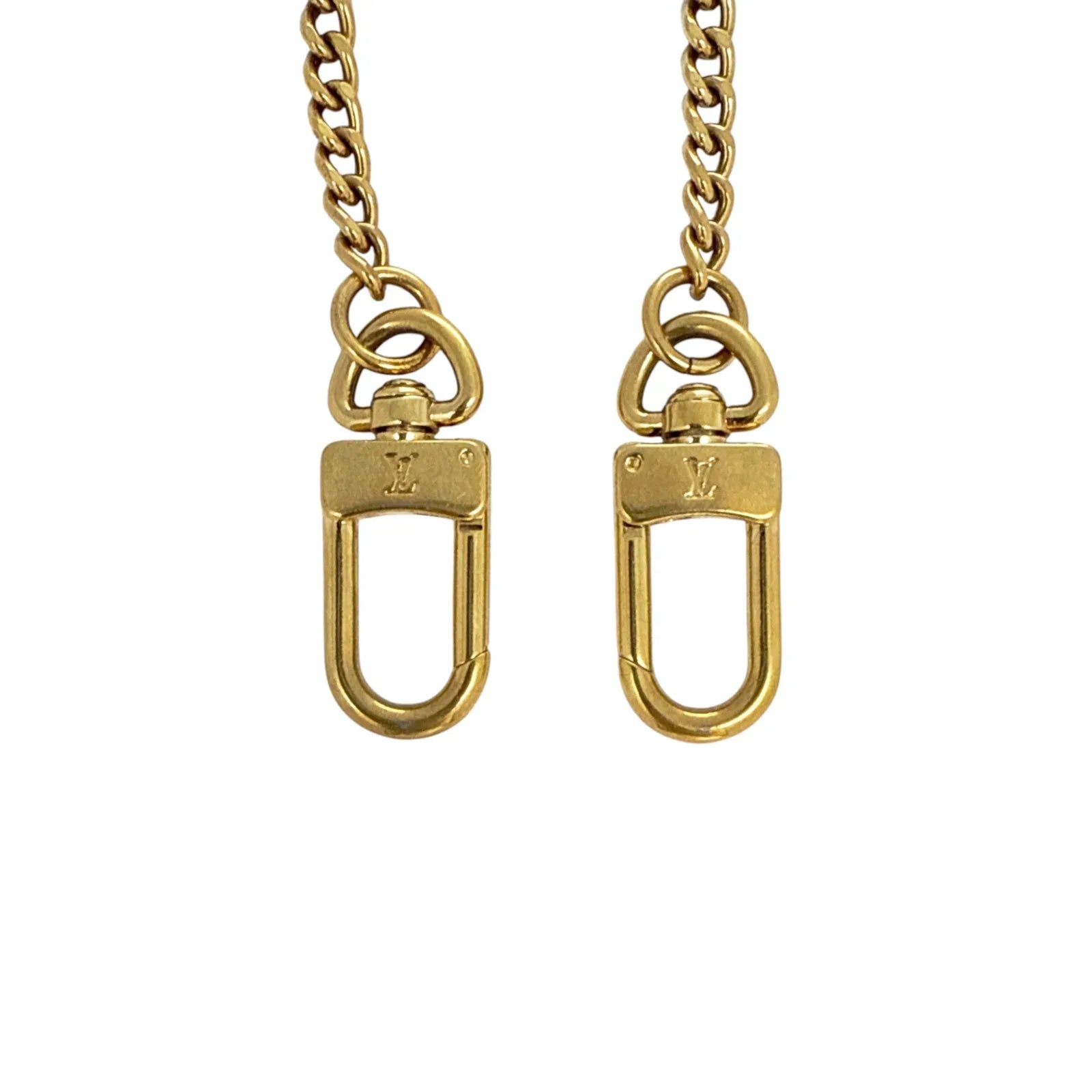 LOUIS VUITTON Chain Strap in Gold - flyKAMP