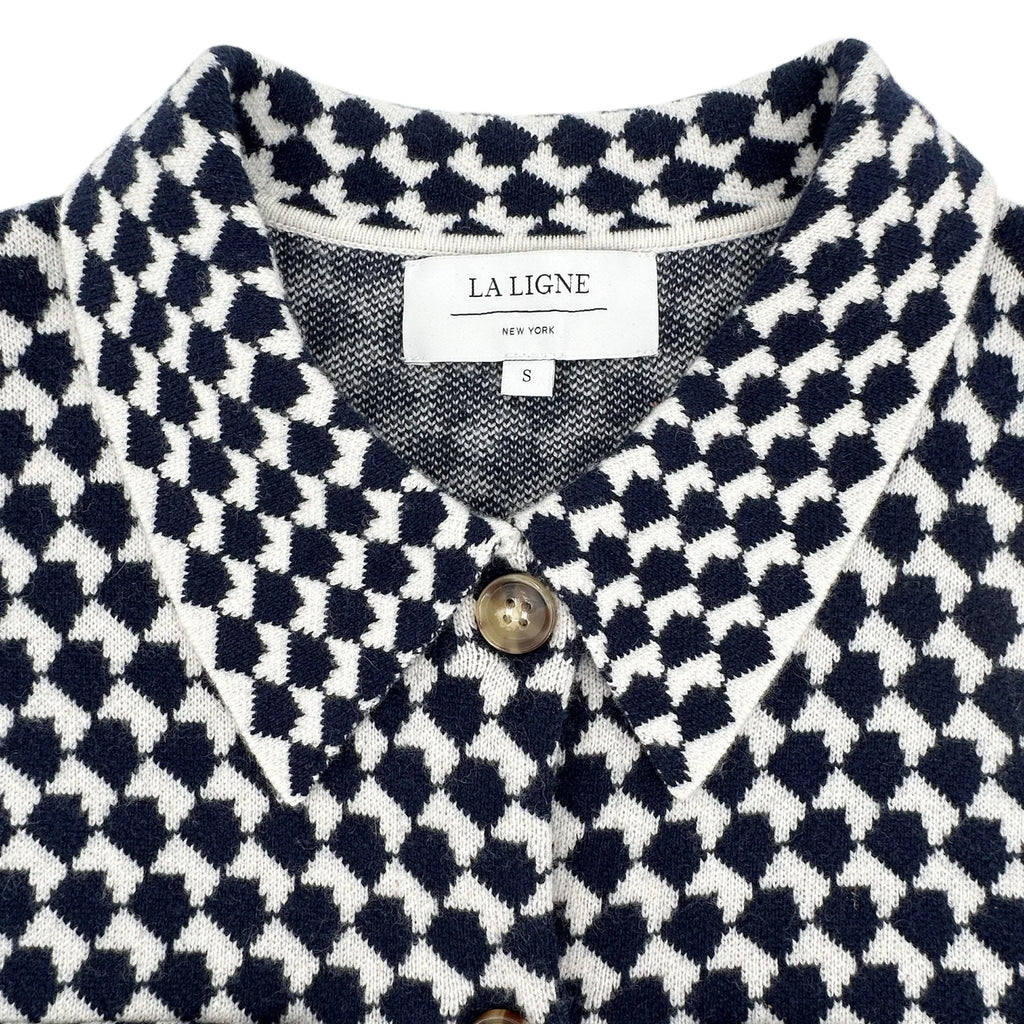 LA LIGNE Patterned Cropped Jane Jacket S - flyKAMP