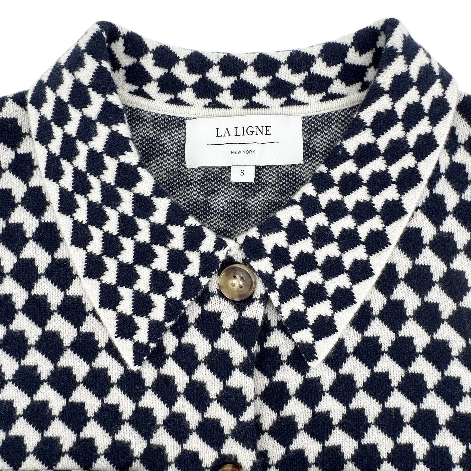 LA LIGNE Patterned Cropped Jane Jacket S - flyKAMP