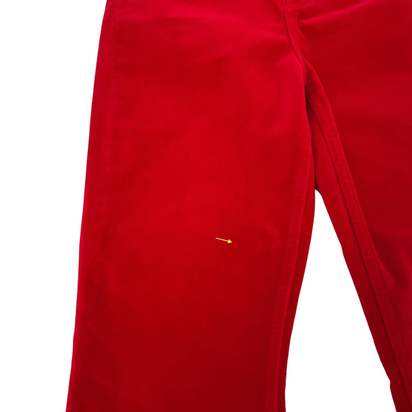 RE/DONE Mid-Rise Cropped Kick Flare Velvet Pants 25 - flyKAMP