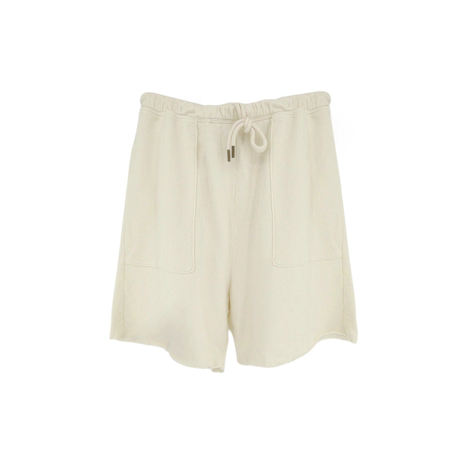 The GREAT. The Patch Pocket Sweat Short. Washed White 0|XS The Great.