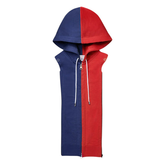 VERONICA BEARD Hoodie Dickey in Navy & Red (NFL New England Patriots)