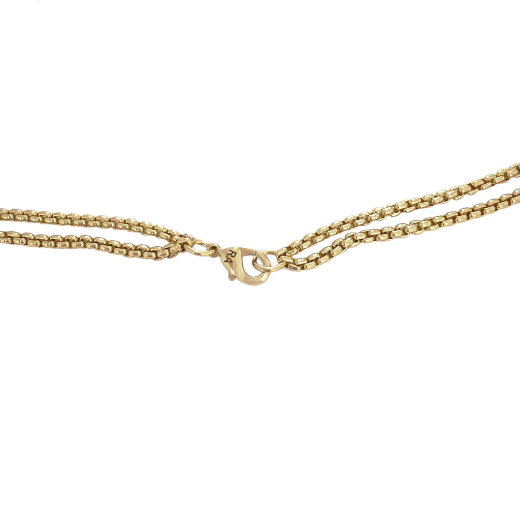 ROXANNE ASSOULIN The Textured Heart Necklace Roxanne Assoulin