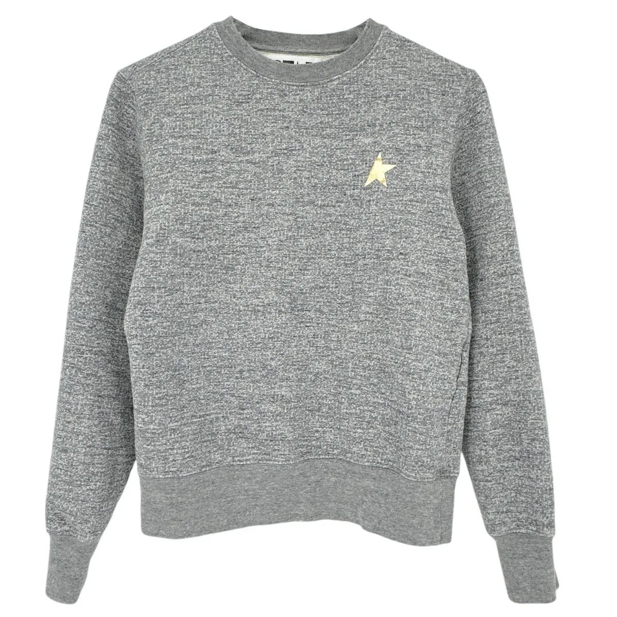GOLDEN GOOSE Athena Star Sweatshirt in Grey XS - flyKAMP
