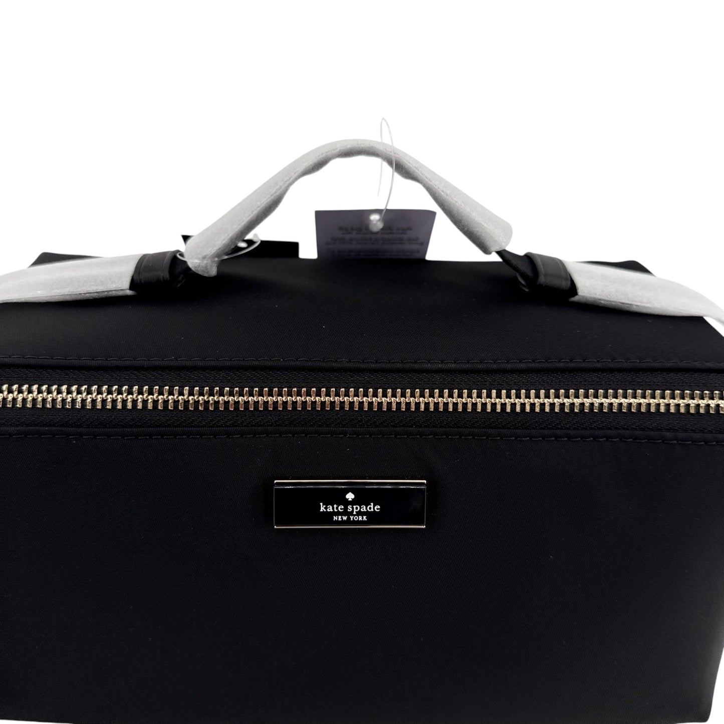 KATE SPADE New York Carter Nylon Travel Cosmetic Pouch in Black