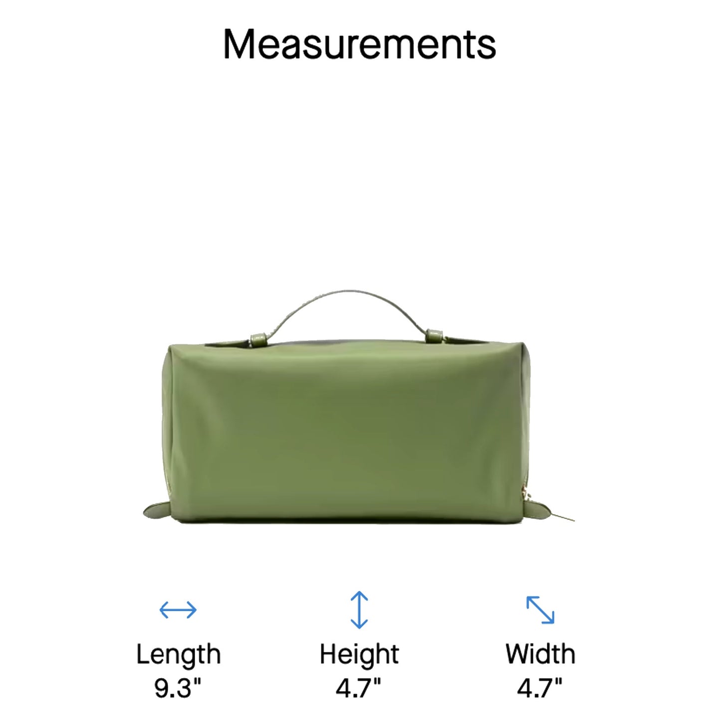 KATE SPADE New York Carter Nylon Travel Cosmetic Pouch in Cedar Stand