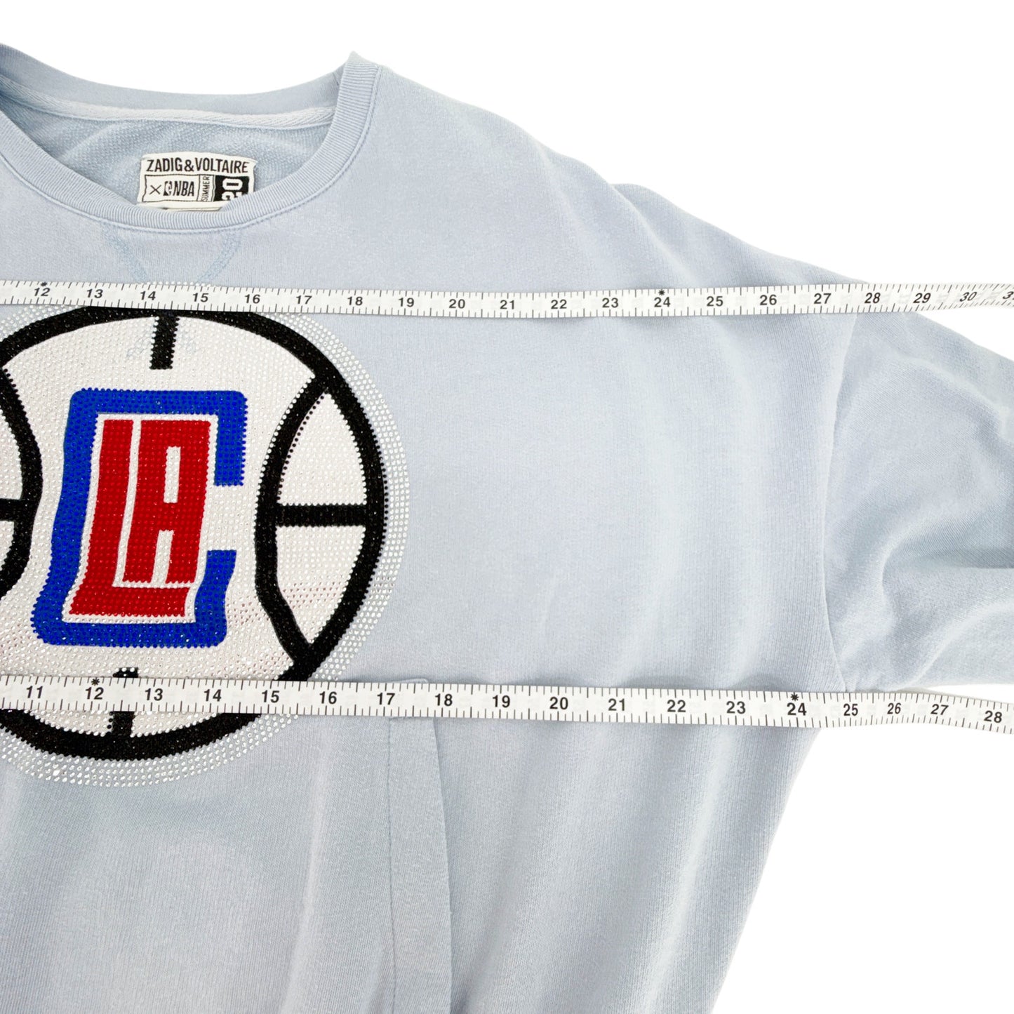 ZADIG & VOLTAIRE Kaly NBA LA Clippers Sweatshirt in Bleu S