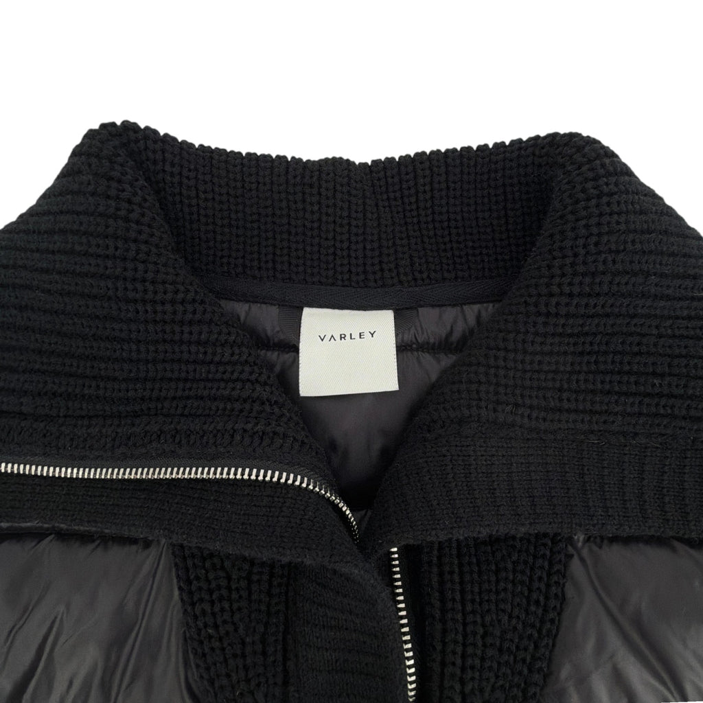 VARLEY Montrose Zip Through Jacket in Black XS Varley