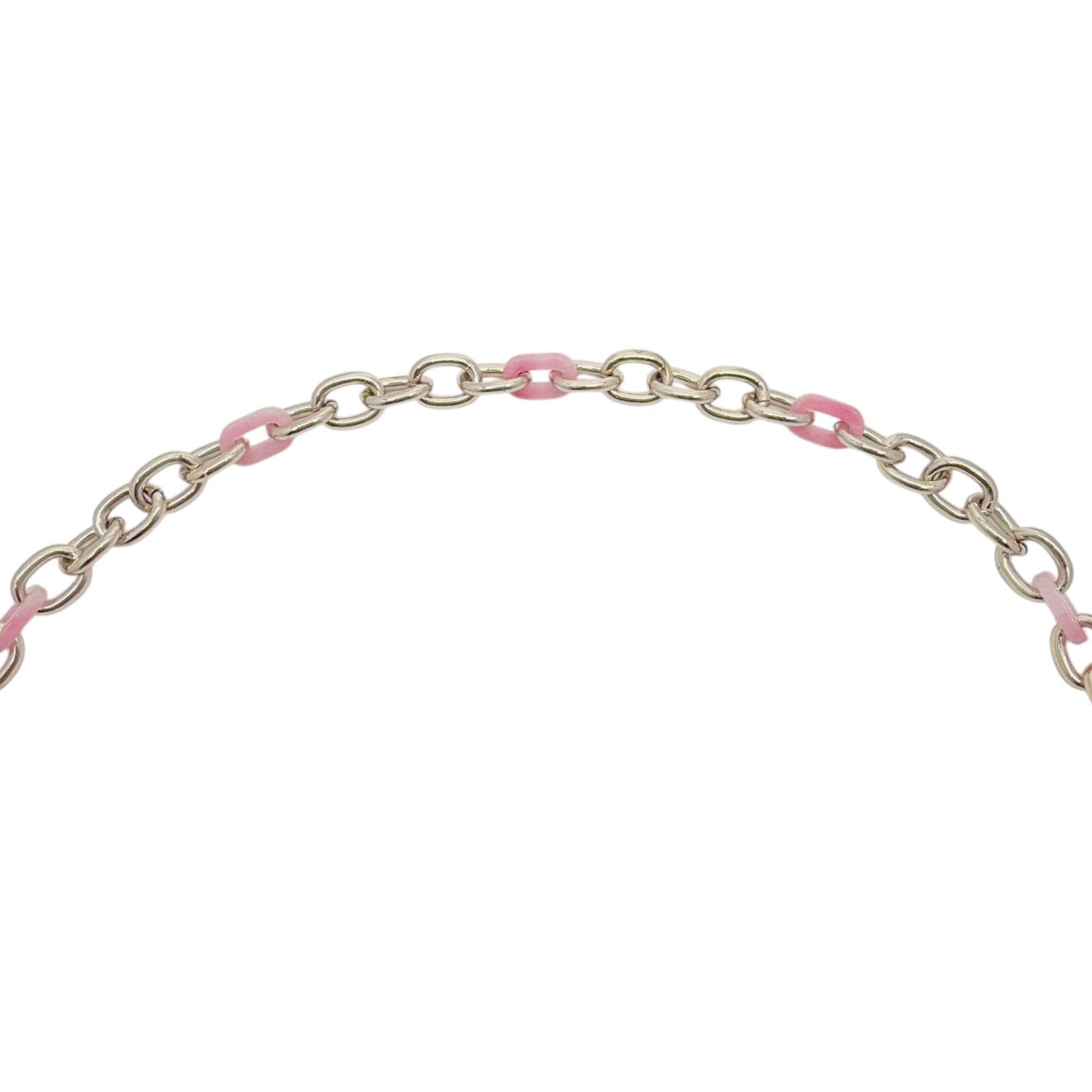 KATE SPADE New York Lock & Spade Chain Link Belt in Pink S/M Kate Spade