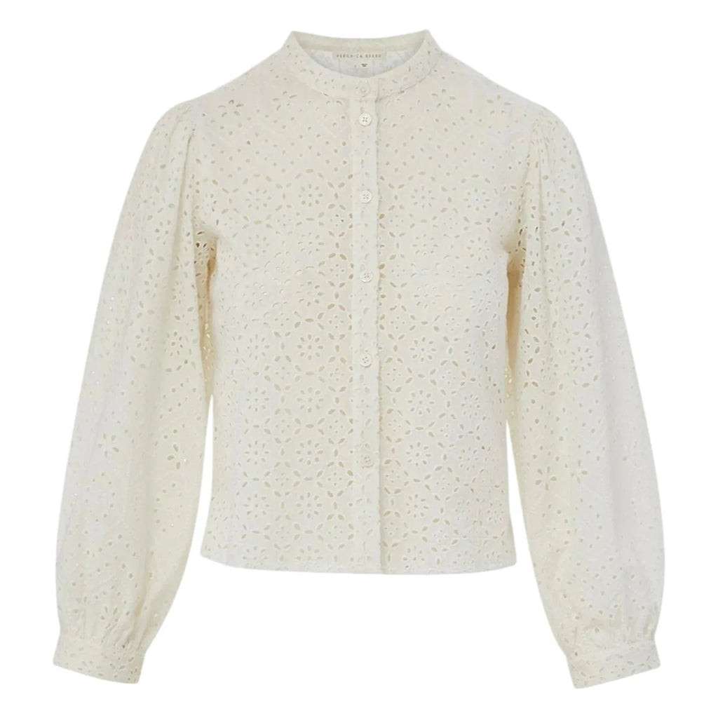 VERONICA BEARD Vitale Eyelet Top 6|M - flyKAMP
