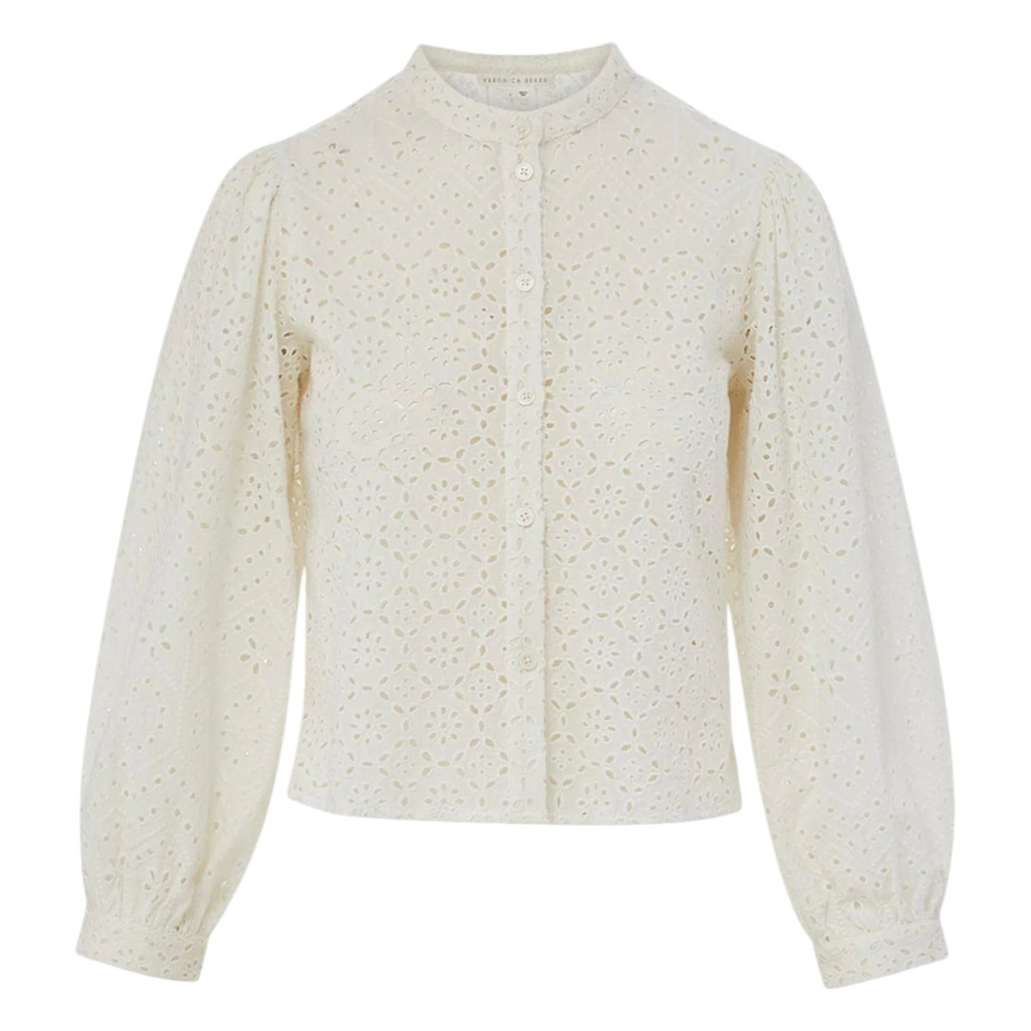 VERONICA BEARD Vitale Eyelet Top 6|M