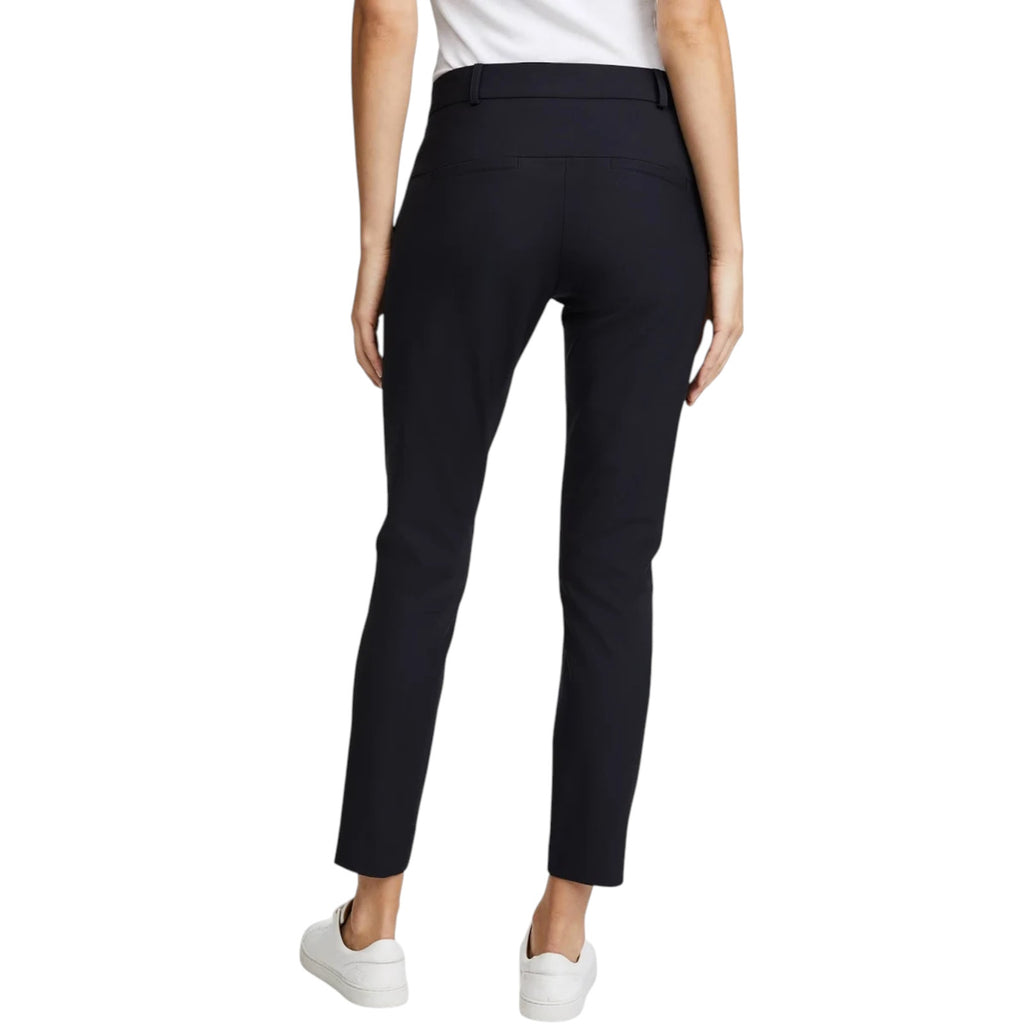 VERONICA BEARD Slim Cigarette Pants in Navy 0 Veronica Beard