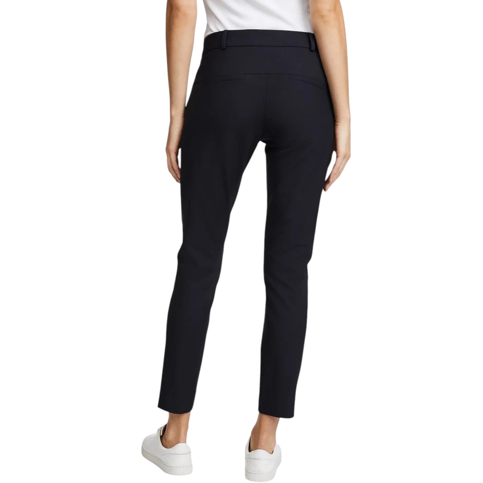 VERONICA BEARD Slim Cigarette Pants in Navy 0 Veronica Beard