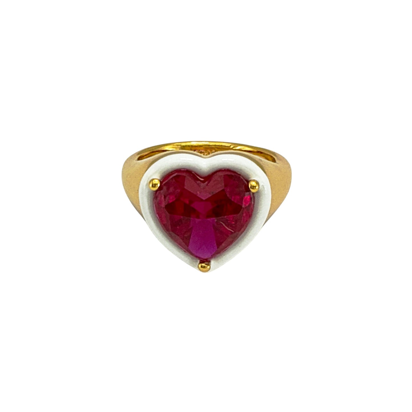 KATE SPADE New York Sweetheart Signet Ring Size 6
