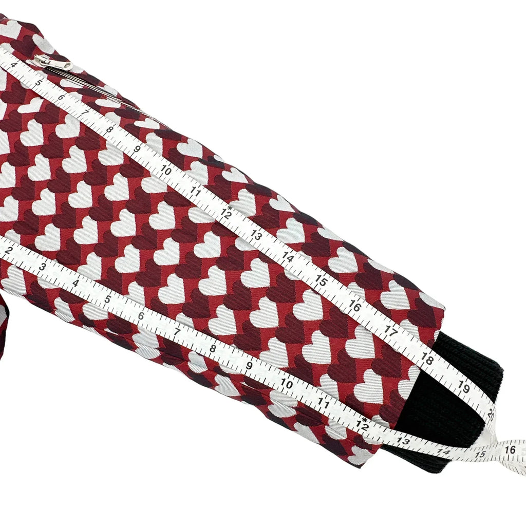 REDVALENTINO Jacquard Heart Bomber Jacket IT38|XS - flyKAMP
