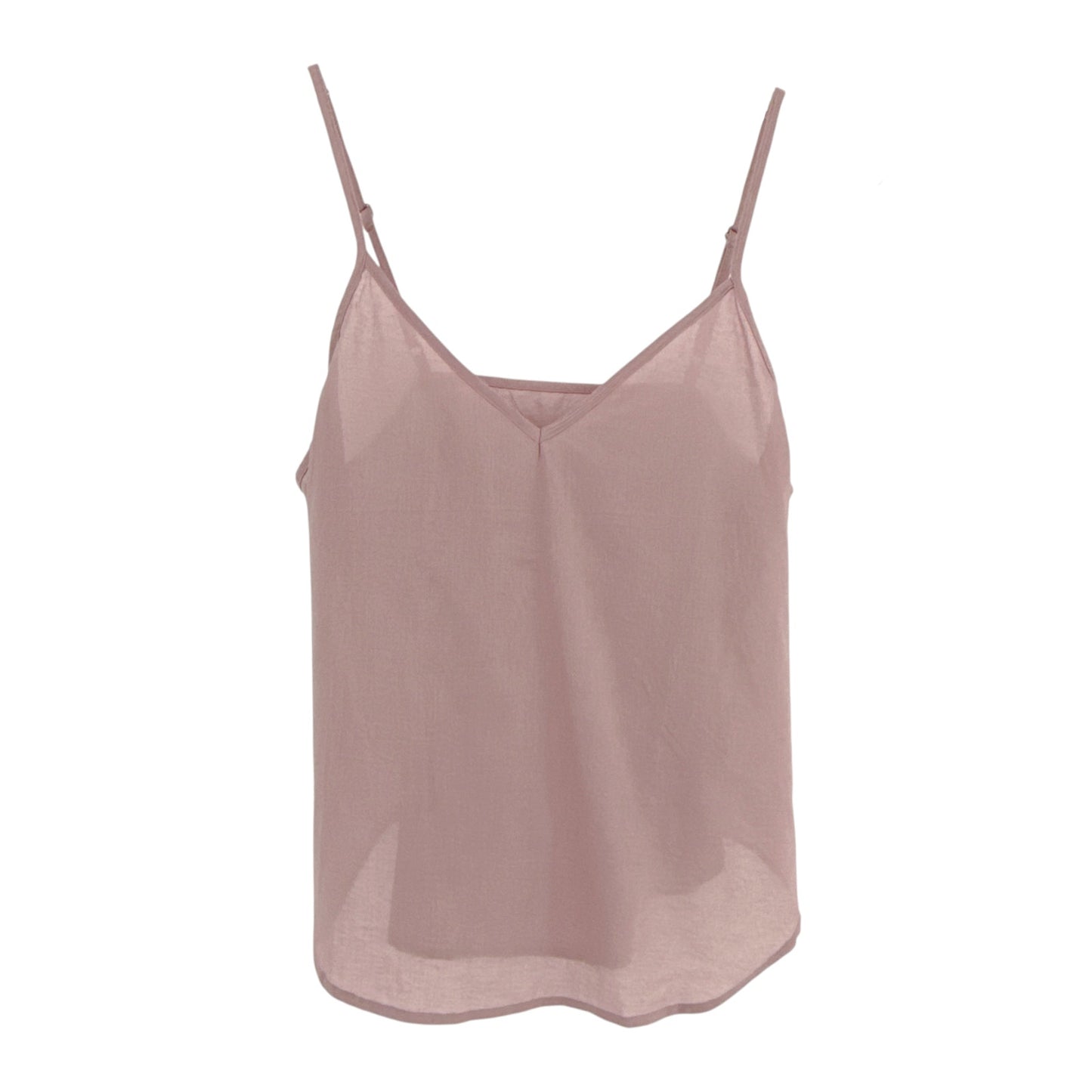 FARM RIO Pleated Yoke Blouse Light Pink S