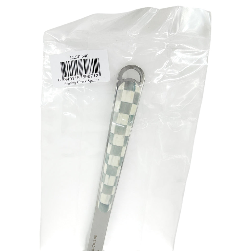 MACKENZIE-CHILDS Sterling Check Spatula Mackenzie-Childs