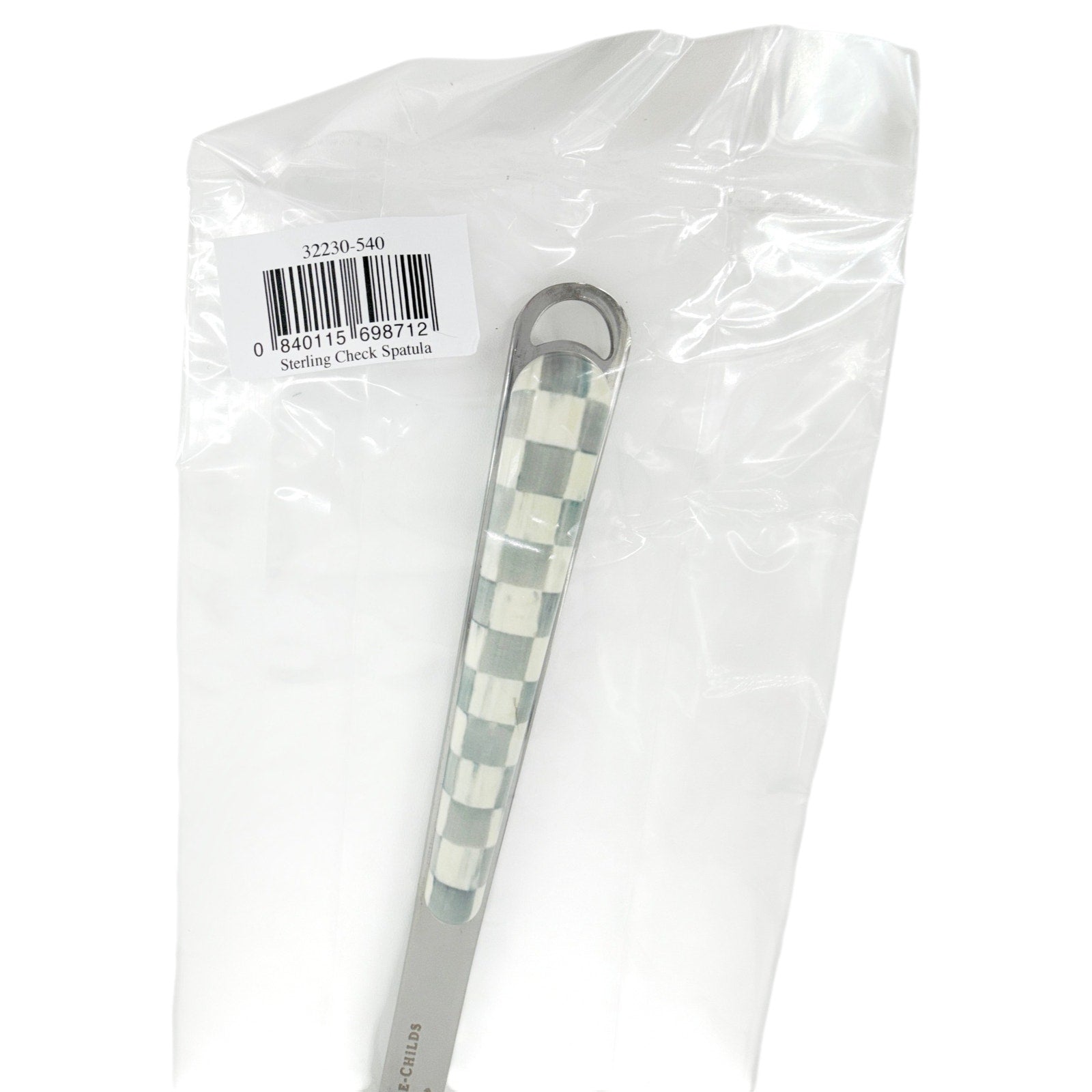 MACKENZIE-CHILDS Sterling Check Spatula Mackenzie-Childs