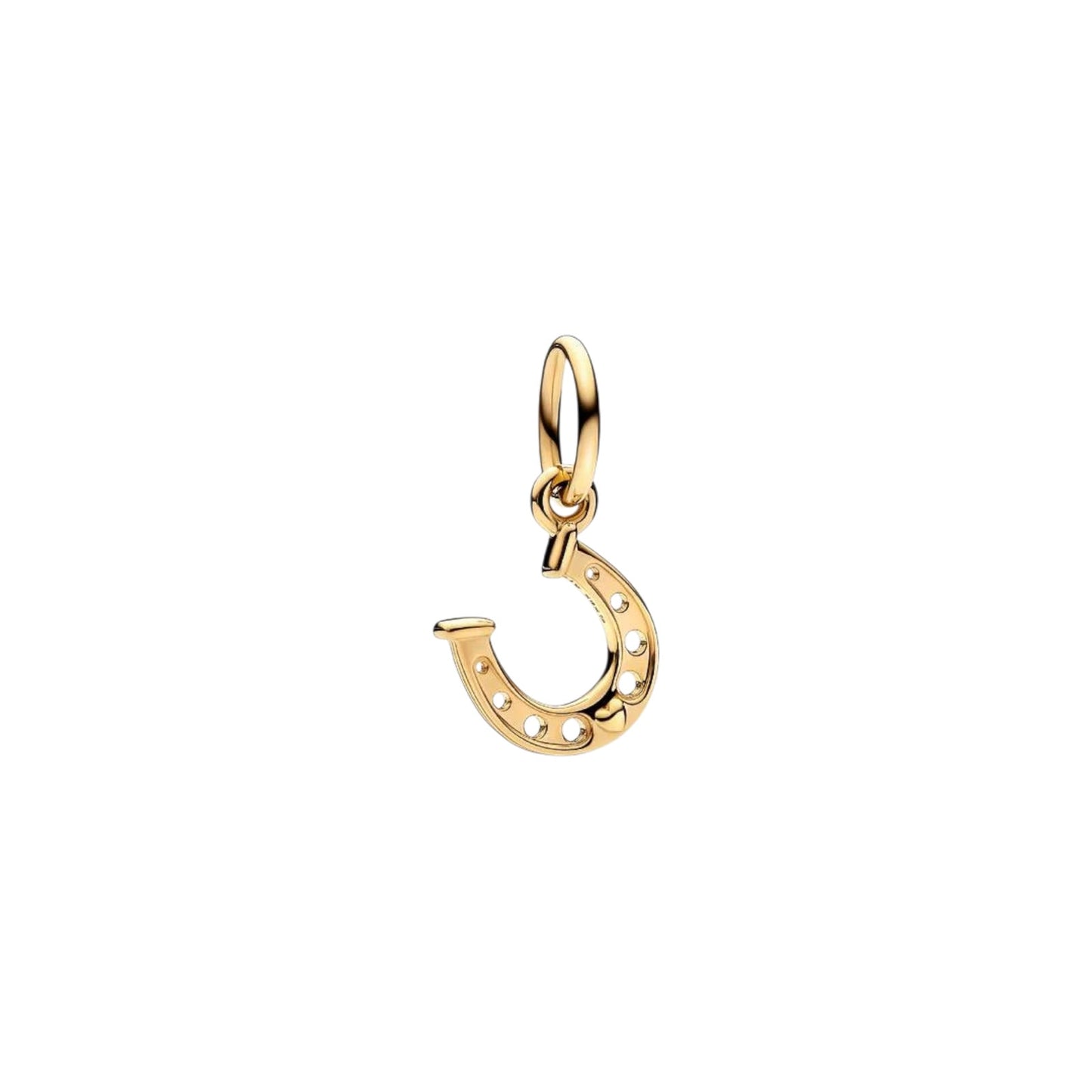 PANDORA Lucky Horseshoe Dangle Charm in Gold