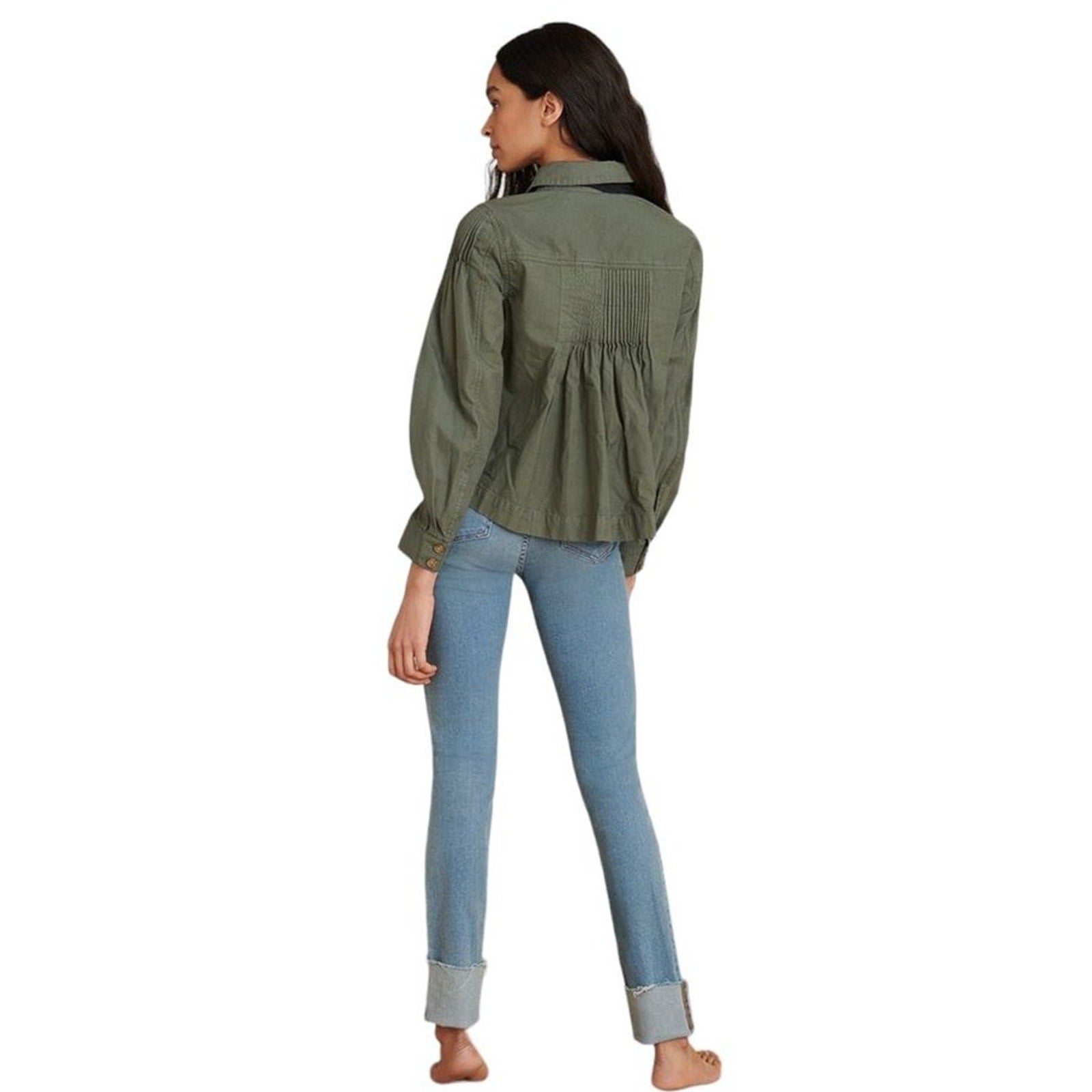VERONICA BEARD Weslyn Jacket Army Green XS Veronica Beard