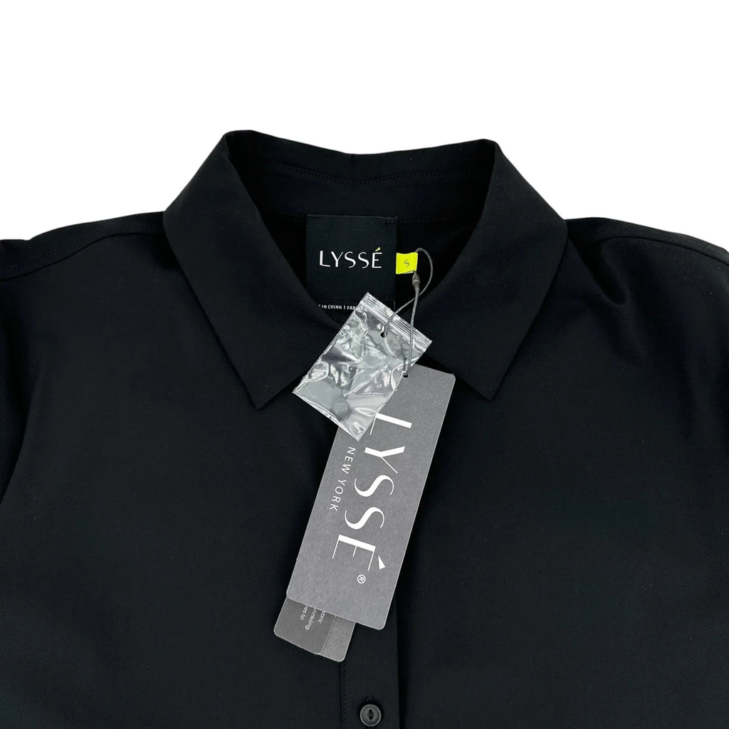 LYSSE Connie Button Down Black S - flyKAMP