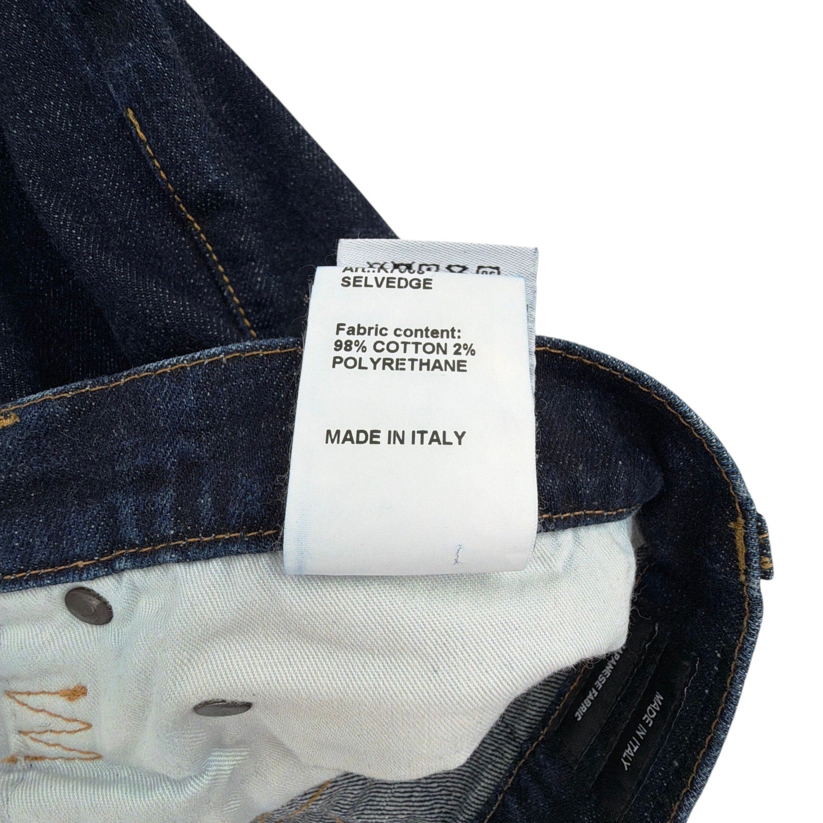 R13 Courtney Slim with Cuff in Indigo Rinse 25 R13