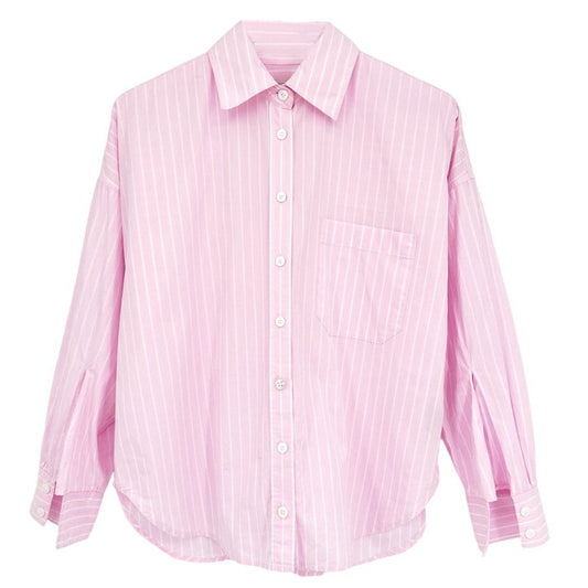 ZADIG & VOLTAIRE Tamara Pop Raye Striped Shirt XS