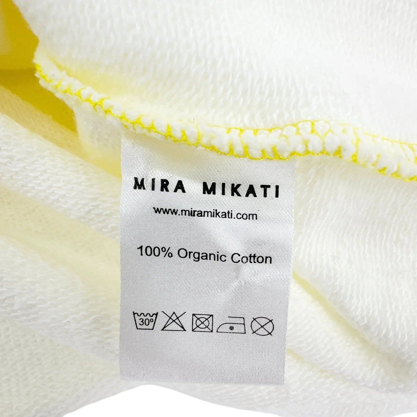 MIRA MIKATI Embroidered "Be Kind to Your Mind" Sweatshirt S - flyKAMP