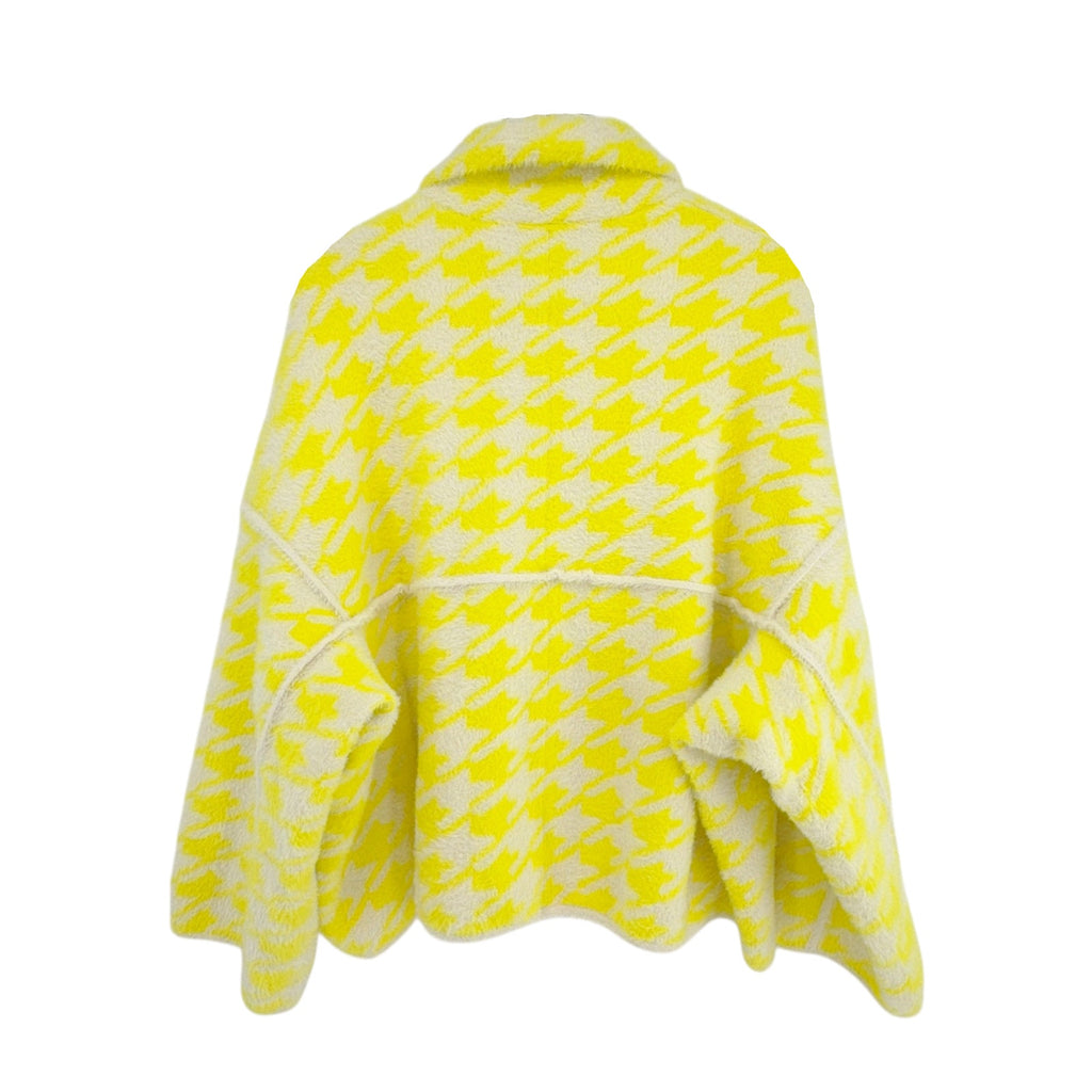 ESSENTIEL ANTWERP Joking Knit Jacket Cardigan in Lemon Squeeze XS Essentiel Antwerp