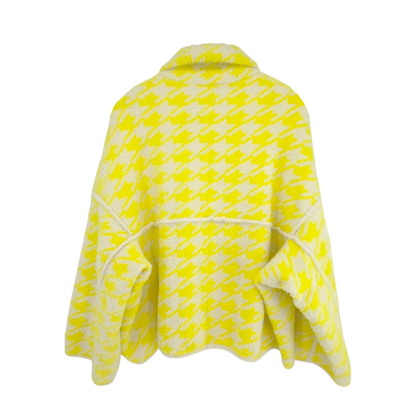 ESSENTIEL ANTWERP Joking Knit Jacket Cardigan in Lemon Squeeze XS Essentiel Antwerp