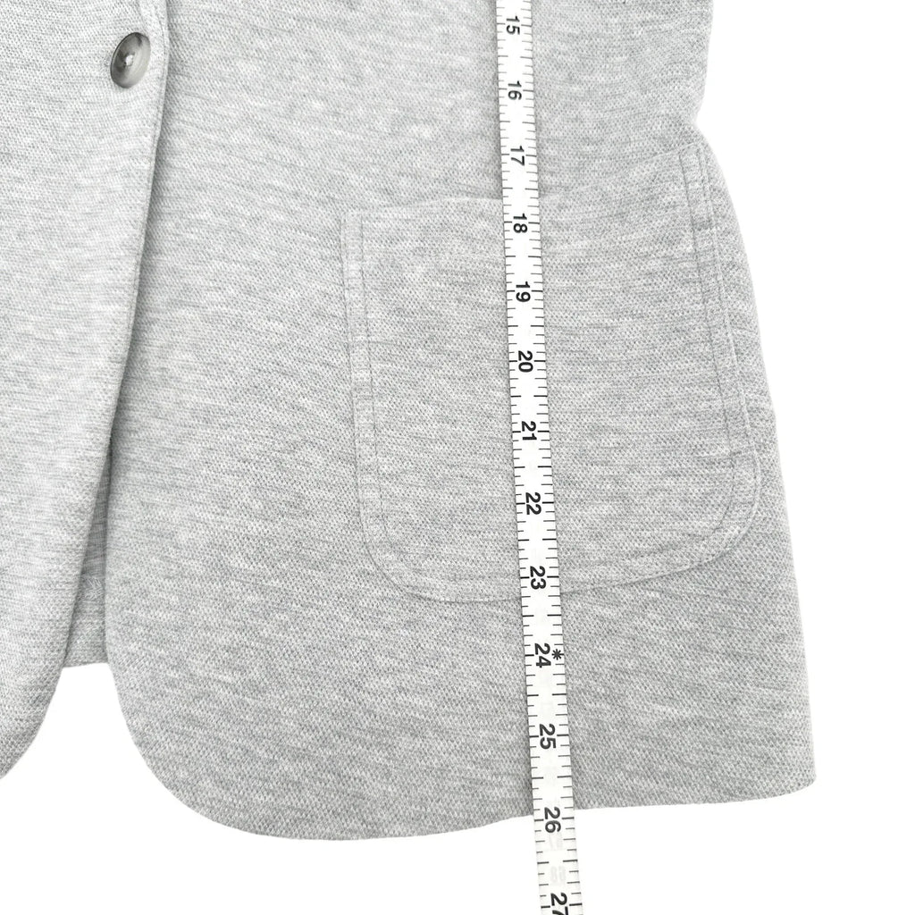 YEST Sweatshirt Blazer in Light Grey 2 - flyKAMP
