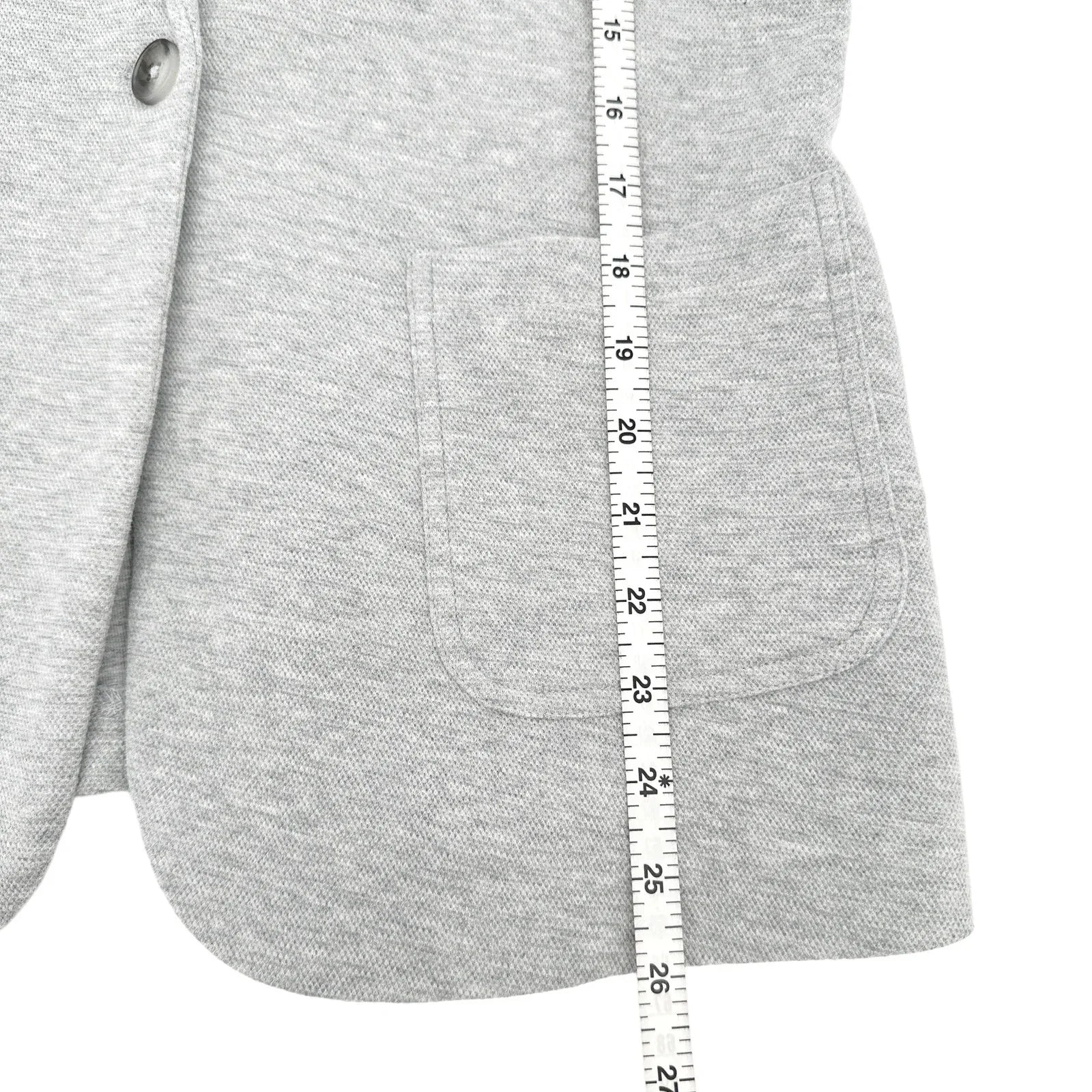 YEST Sweatshirt Blazer in Light Grey 2 - flyKAMP