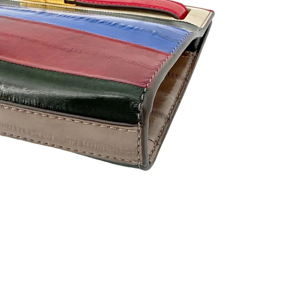 TORY BURCH Lee Radziwill Color-Block Shoulder Bag - flyKAMP