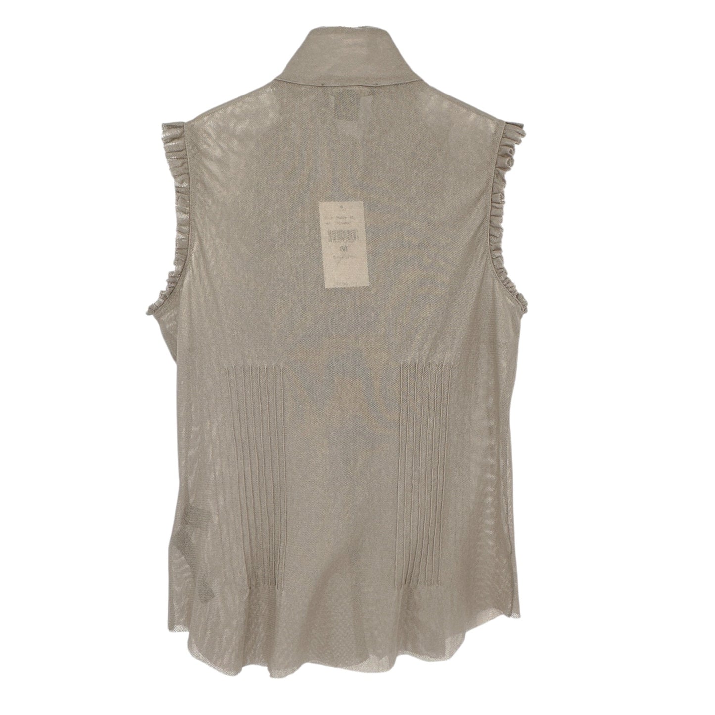 RALPH LAUREN BLACK LABEL Ruffle Blouse M