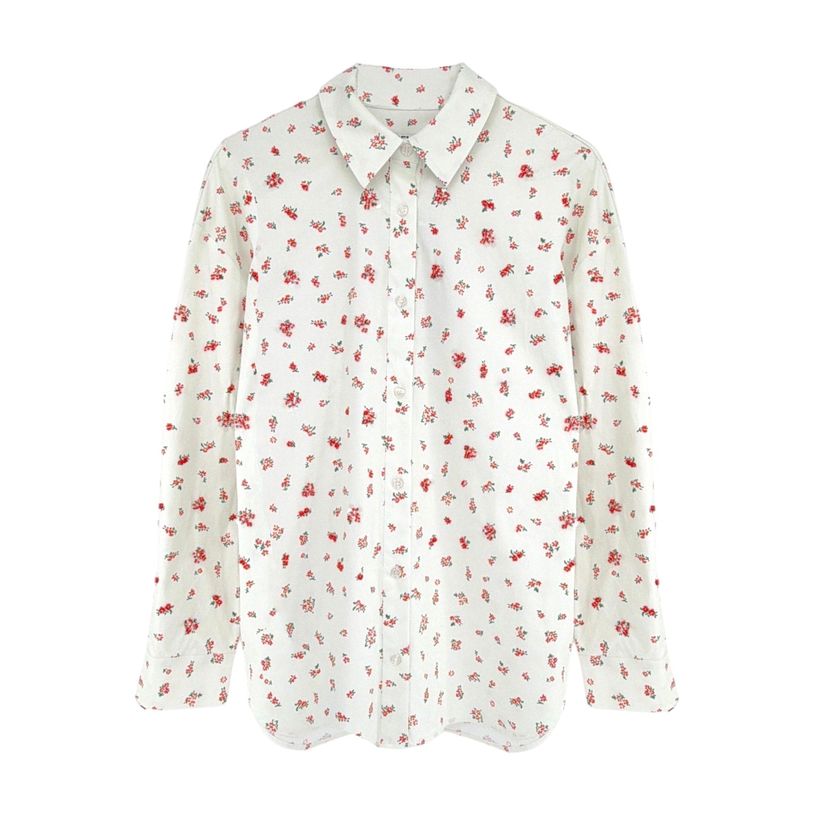 ESSENTIEL ANTWERP Ililly Floral Print Oversized Shirt XS Essentiel Antwerp