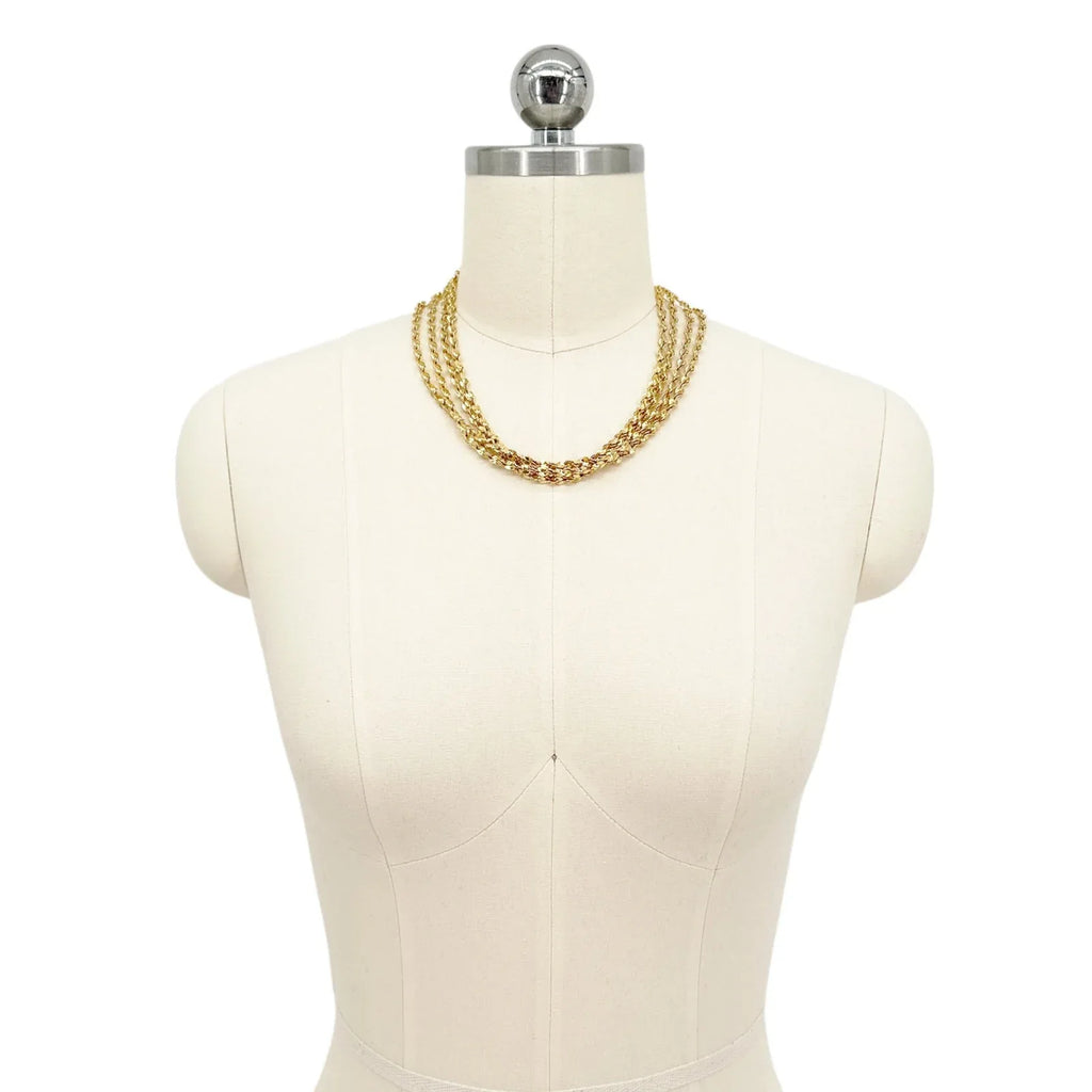 VIRGINS SAINTS & ANGELS VSA Love Chain Necklace in Gold - flyKAMP