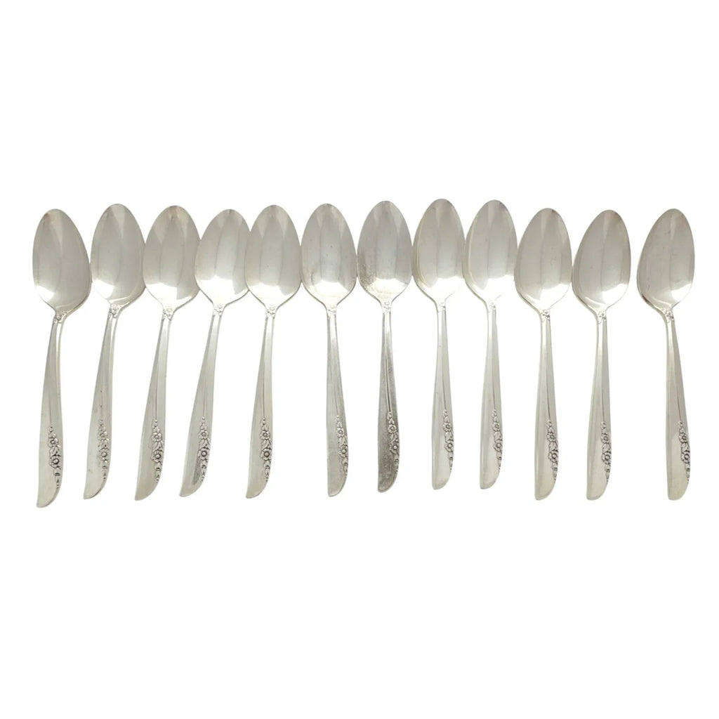 ONEIDA LTD. 1881 ROGERS Lilac Time Pattern Silverplate Flatware 73 Piece Set - flyKAMP
