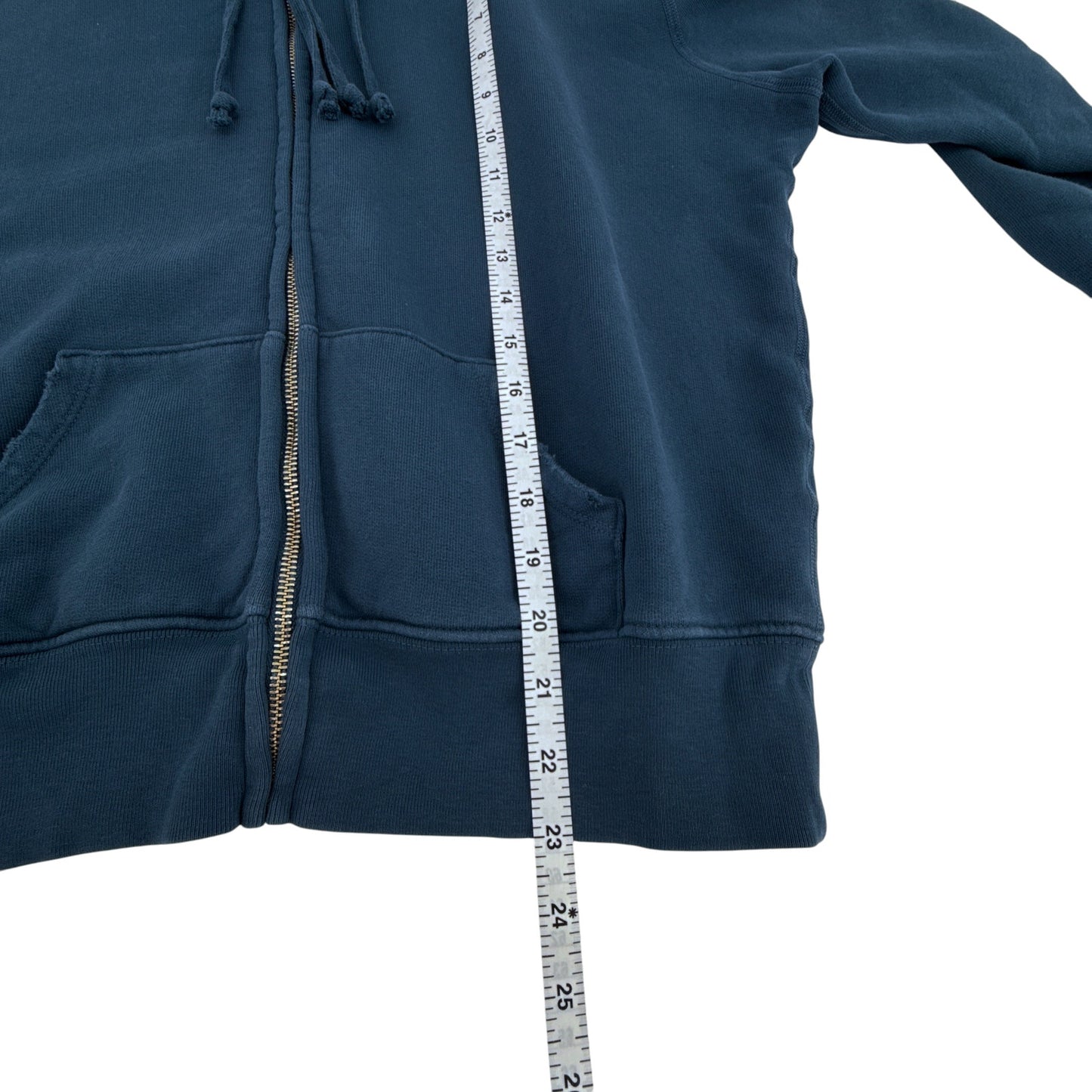 NILI LOTAN  Callie Zip Up Hoodie in Blue S